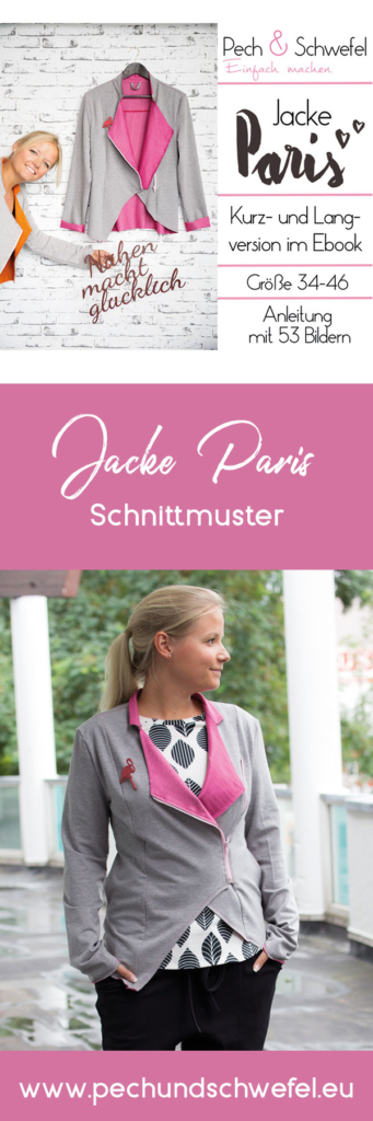 Jacke Paris Einzelgrossenschnitt Grosse 34 46 E Book Pech Schwefel Shop