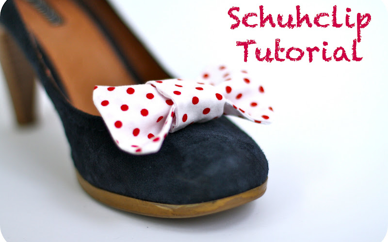 Tutorial: Schuhclips mit Schleifen