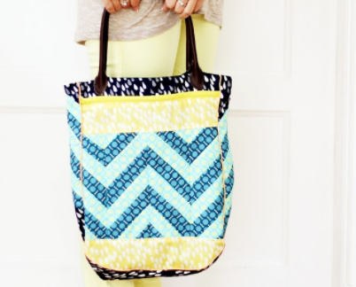 Chevron Tasche – genau mein Muster