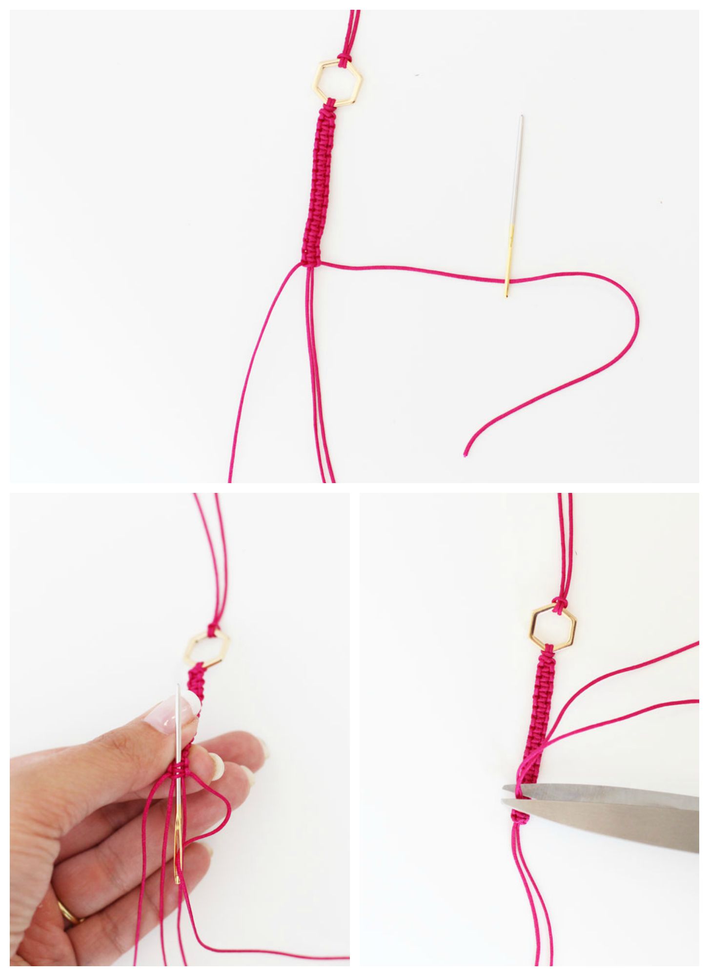 Diy Macrame Armbander