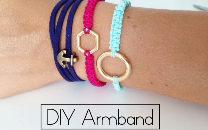 DIY Macramé Armband