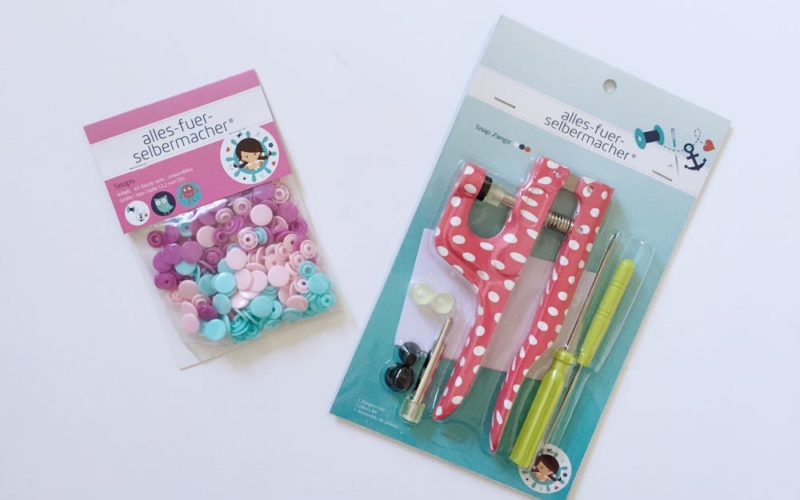 Snaps richtig anbringen