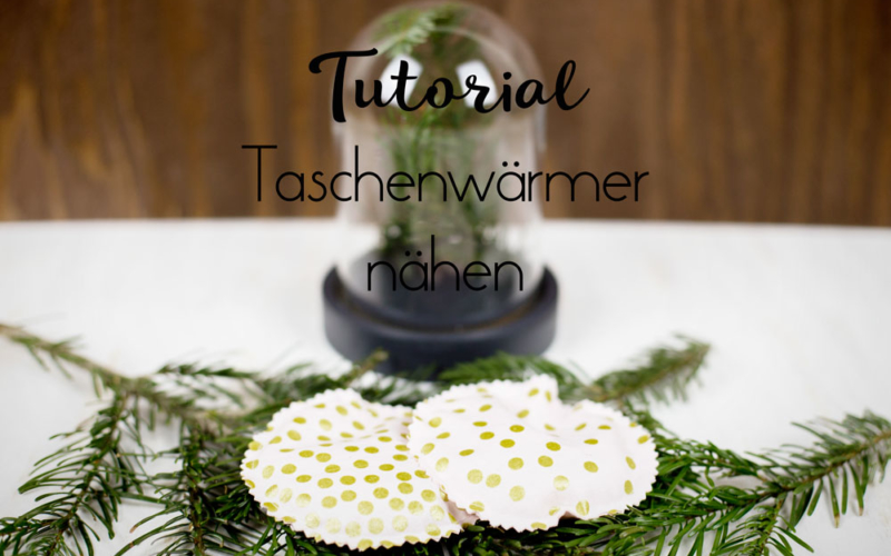 Taschenwärmer nähen – Last Minute Geschenk